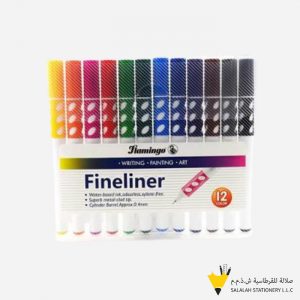 Funny live 10 Gel Pens Set, Flamingo Gel Ink Pens with Plastic Box, Fine  Point Gel Pen for Office School Home, 0.5mm Nib, Black Ink - Salalah  Stationery