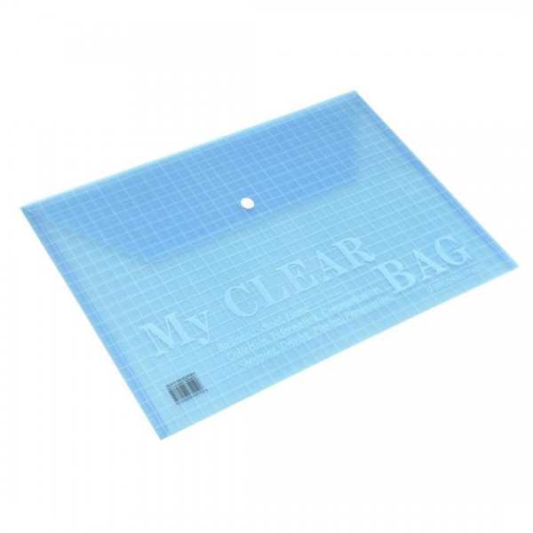 my clear bag-blue-a4